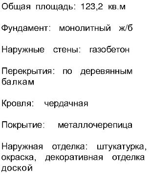 Проект дома из газосиликатных блоков 