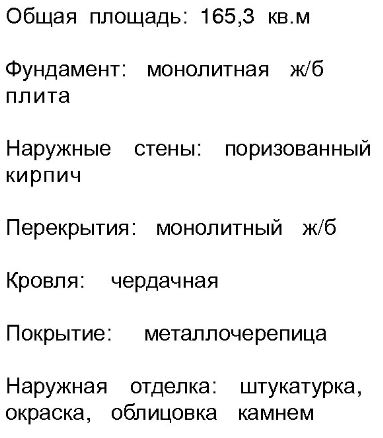 Проект дома Принт: проекты кирпичных домов