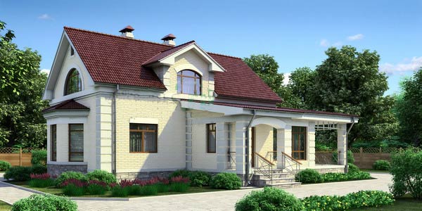 Проекты кирпичных домов